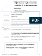 Examen - (ACDB1-20%) (SUP2) Actividad Suplementaria 2 - Aplicación de Las Medidas de Tendencia Central