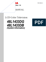 Схема и Сервис Мануал На Toshiba 48L1433DG
