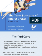 The Term Structure of Interest Rates: Denitsa Stefanova