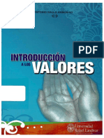 Introduccion A Los Valores