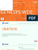 Genesys WDE - Material de Apoyo