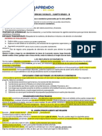 Ciencias Sociales - Cuarto Grado - 16: Criterios de Evaluacion