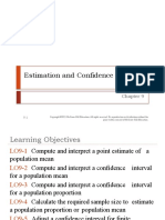 CHAPTER 9 Estimation and Confidence Interval-1