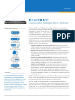 Thunder Application Delivery Controller ADC