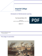 1 Introduction To Reinforcement Learning