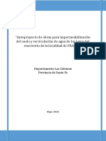 Anteproyecto de Impermeabilización y Sistema de Circulación de Agua - RESERVORIO FRANCK - Rev01