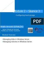 Module - 02 - Configuration Du Stockage Local