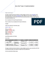 SCD Type2 Through A With Date Range