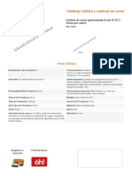 Ficha Cadena de Acero