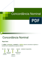 Concordância Nominal