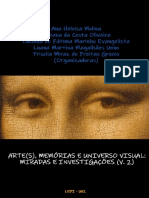 Artes Memorias e Universo Visual (Volume 2)