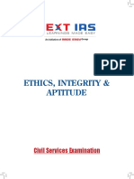 Ethics, Integrity & Aptitude