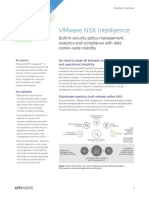 Vmware NSX Intelligence Solution Brief