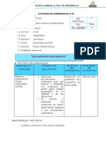 Actividad de Aprendizaje N 4 Practica de Planteeamiento de Ecuaciones