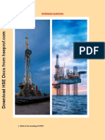 Offshore Platform Interview Q &A