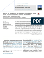 JCLEPRO - A1 - Emission and Absorption of Greenhouse Gases Generated From Marine