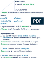 ADJECTIFS Et PRONOMS INDEFINIS D 3