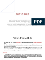 Phase Rule