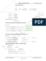 TCC - Yr9 Absolute Values Equations - EXE 1 - Q - USED in Y9T1W6 N 2U Y11T1W2