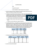 Ejercicios #3 - Costo de Capital