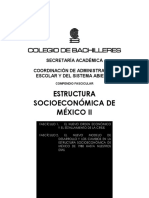 Estructura Socioeconómica de México II