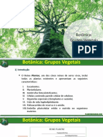 Grupos Vegetais