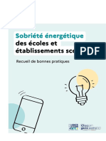 Sobrie Te e Nerge Tique Des e Coles Et e Tablissements Scolaires Novembre 2022 PDF 38441