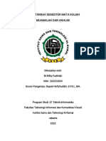 UTS Mualamah Dan Akhlak M.rifky Fadhilah - 202222033 - Teknik Informatika