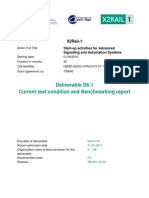 Deliverable D6.1 Current Test Condition and Benchmarking Report