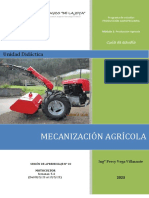 Mecanización Agrícola-El Motocultor