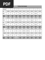 VIII-Grey Class Time Table