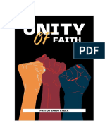 Unity of Faith - PST Banjo