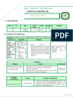 SESIÓN DE APRENDIZAJE - Enlace - Quimico