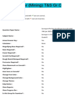 Mining Survey NCL