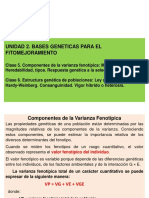 UA 2 Sesión 3 Clases 5-6 Bases Genéticas