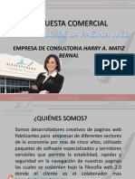 Propuesta Comercial Empresa de Consultoria Harry M.