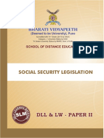 Social Security Legislation