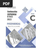 Evaluacion Cepreunsa Fase II 2022 Ingeneria