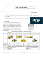 Road Recycler GS500-1: Key Words