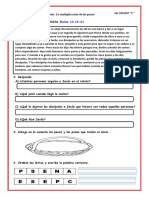 Ficha La Multiplicación de Los Panes