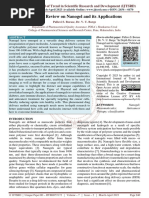 In Depth Review On Nanogel and Its Applications