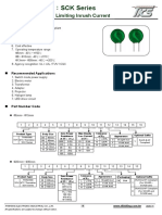 NTC Thermistor-SCK Series