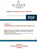 Práctica #3 - Reconocimiento de Moléculas Orgánicas