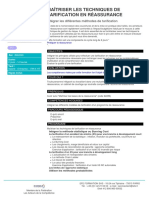 Maitriser Les Techniques de Tarification en Reassurance