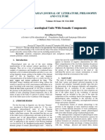 English Phraseological Units With Somatic Components