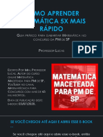 Guia Prático para Gabaritar Matemática Na Prova Da PM de SP 1