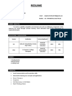 Madhan Resume