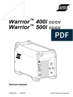 0740 800 221 - Service Manual - Warrior 400-500