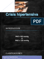 Crisis Hipertensivas