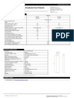 7471.00 Low Broadband Cross Polarized: Powerwave Single Broadband Antennas